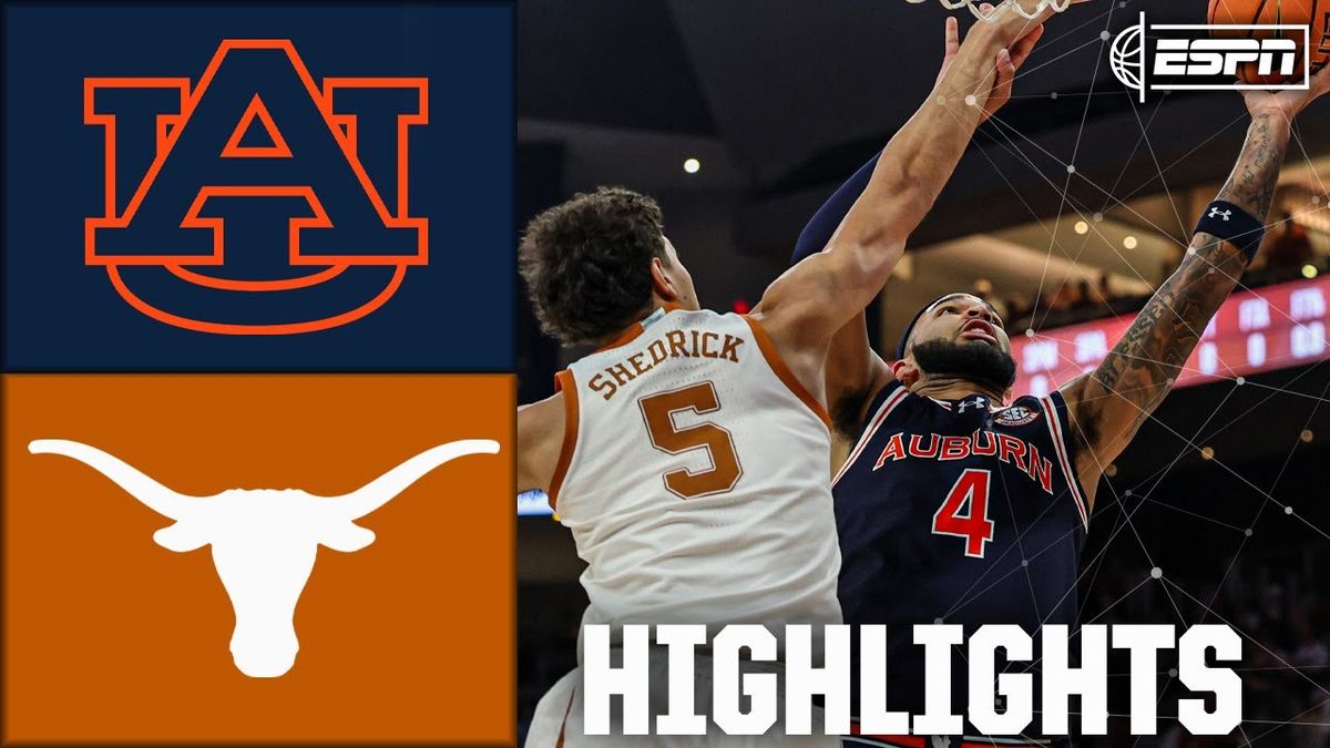 Auburn Tigers at Texas Longhorns Womens Basketball