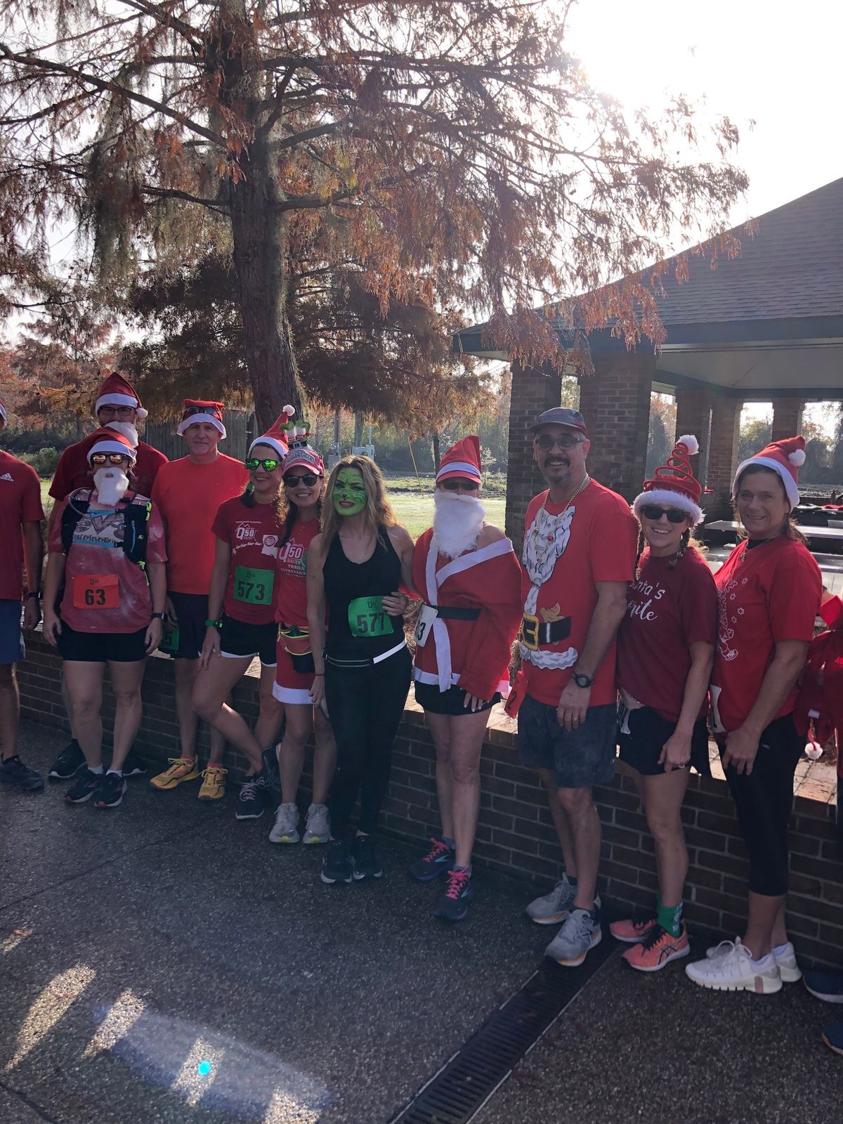 Q50 Races Santa on Trails 5k and 5 miles