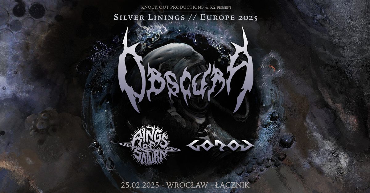 Obscura + Rings Of Saturn, Gorod \/ 25 II 2025 \/ Wroc\u0142aw