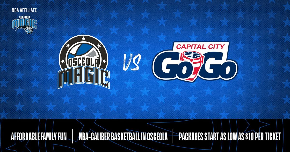 Osceola Magic vs. Capital City Go-Go \u2014 Game Day