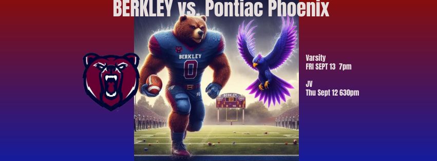 JV Bears FB - Game 3 @ Pontiac Phoenix