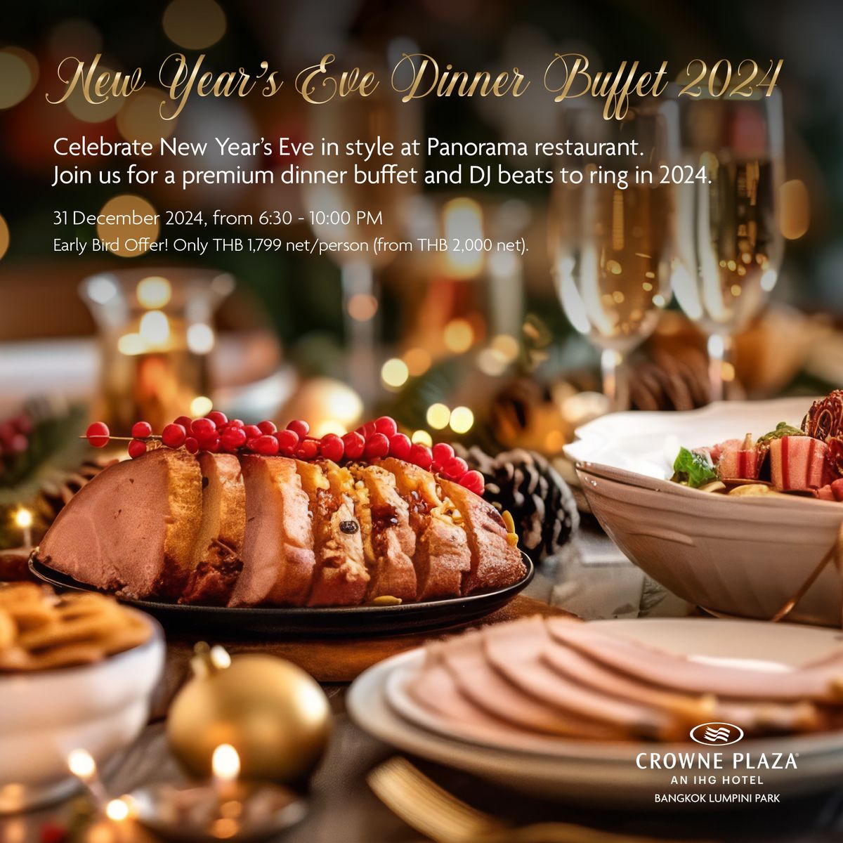 \u2728 New Year\u2019s Eve Dinner Buffet at Panorama \u2728