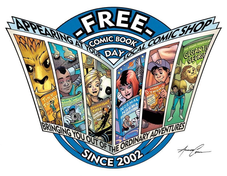 Free Comic Book Day Food Drive