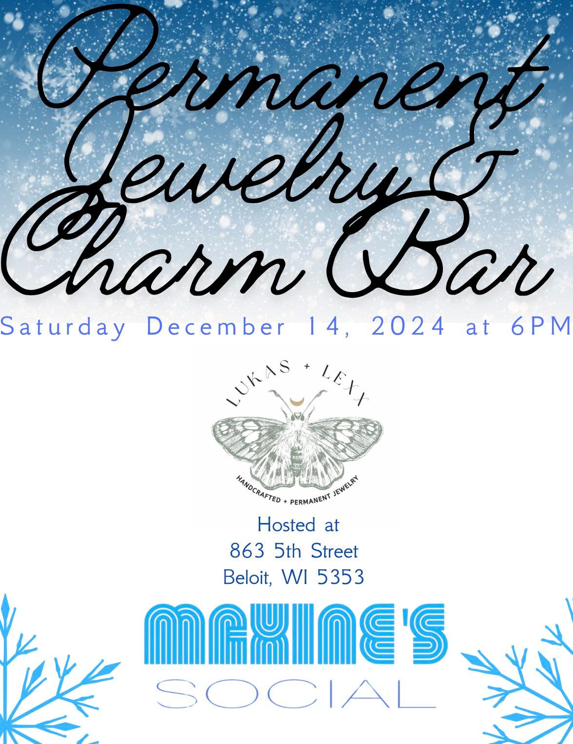 Permanent Jewelry and Charm Bar - Lukas and Lexx