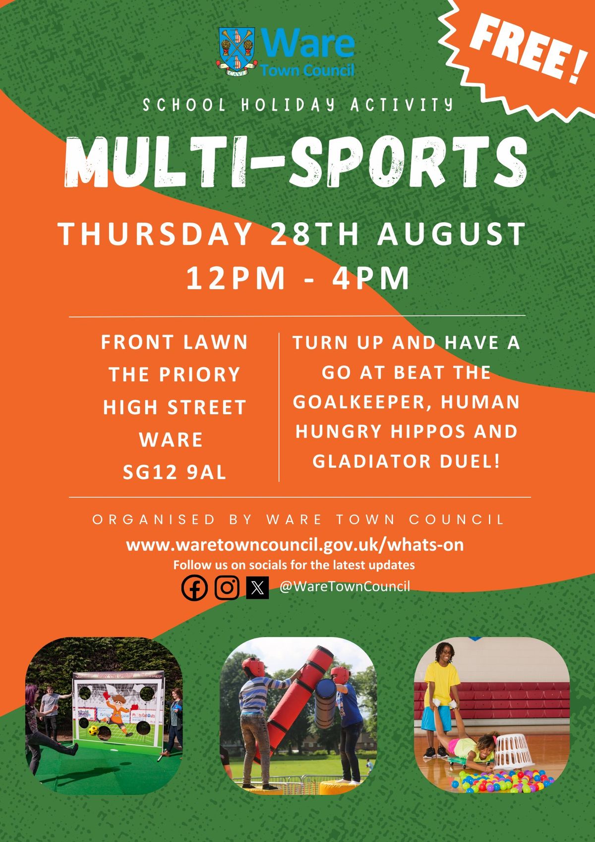 School Holiday Activity - Multi-Sports 