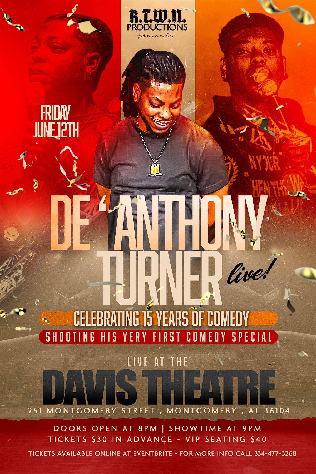 De\u2019Anthony Turner\u2019s Special Taping