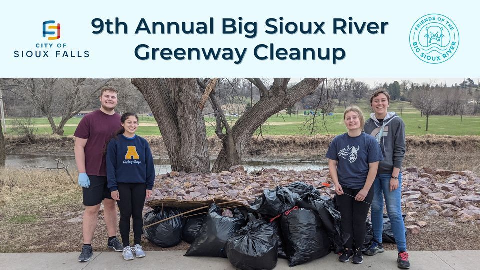 9th Annual Big Sioux River Greenway Cleanup