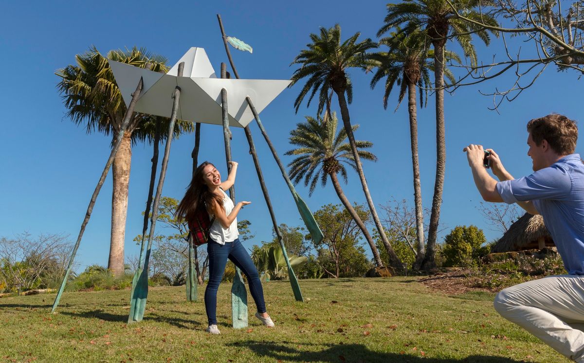 Harry P. Leu Gardens opens ORIGAMI IN THE GARDEN