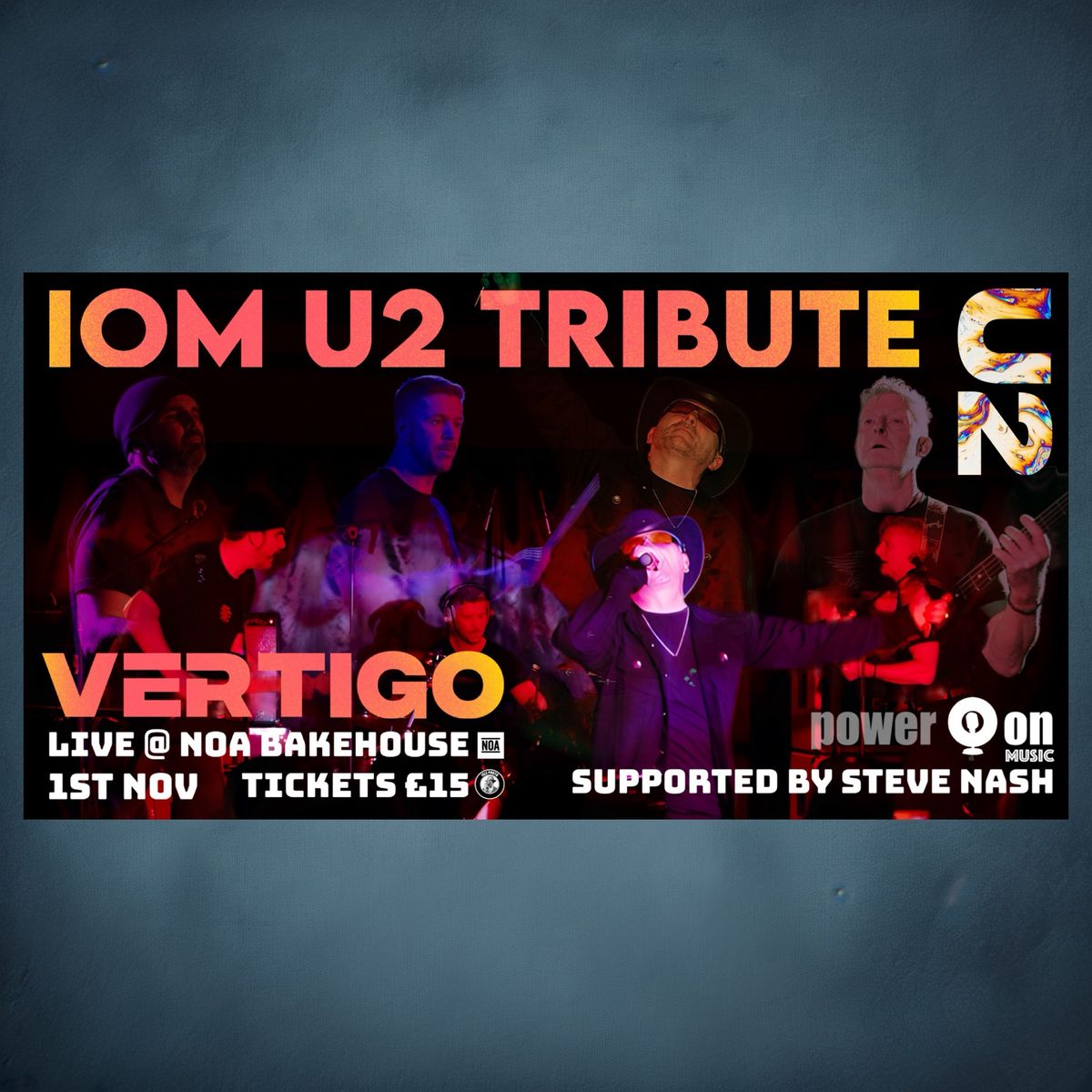 IOM U2 Tribute Vertigo Live! @ Noa Bakehouse