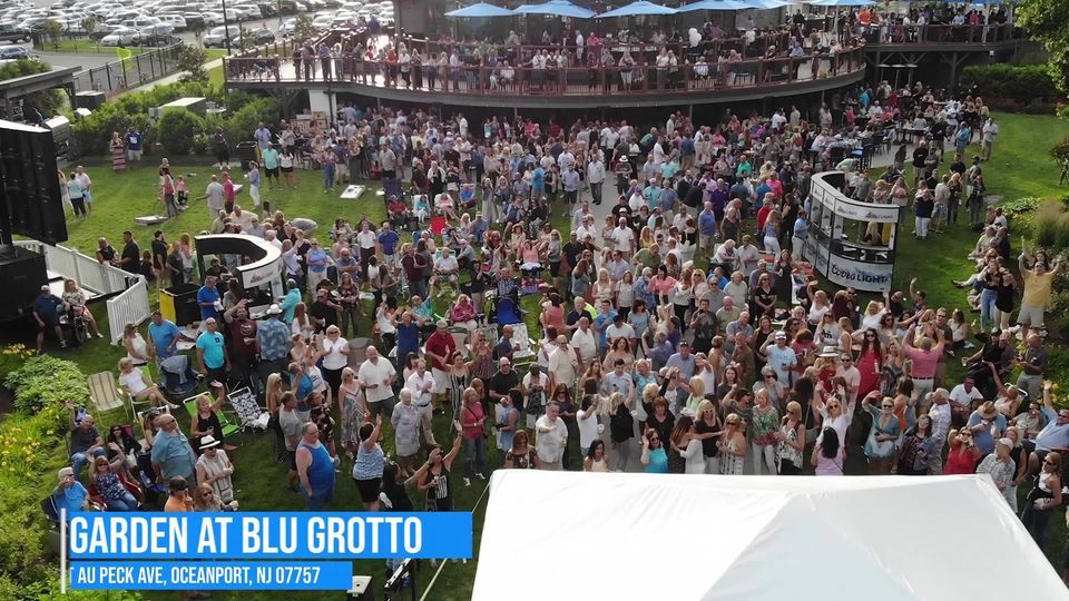 Moroccan Sheepherders, Beer Garden at Blu Grotto, Oceanport, 27 May 2022