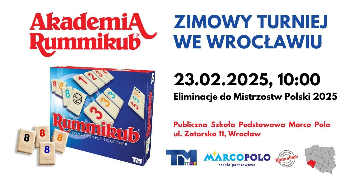 Zimowy Turniej Rummikub we Wroc\u0142awiu