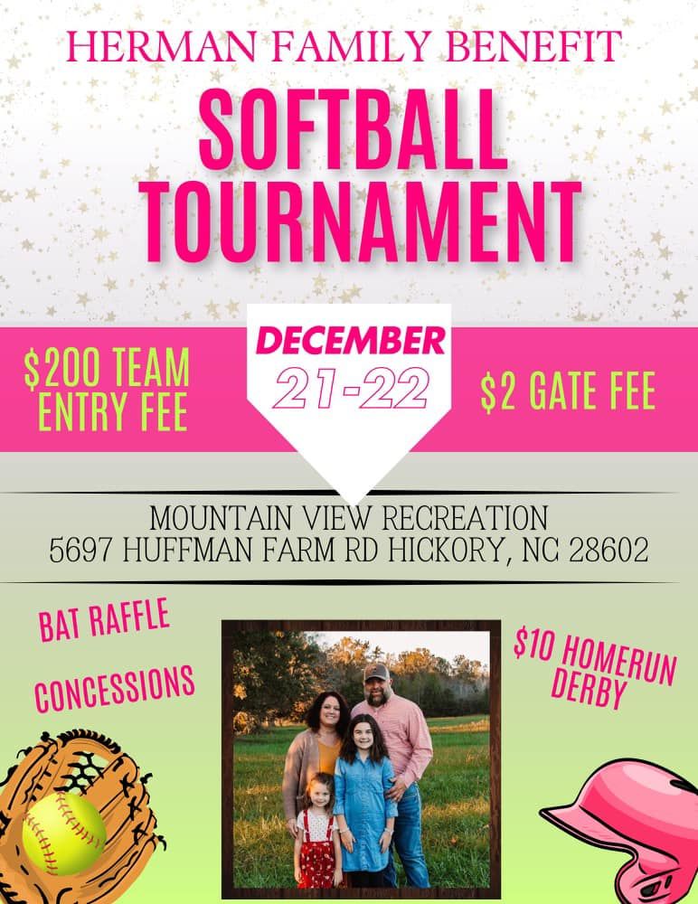 HERMAN FAMILY BENEFIT SOFTBALL TOURNAMENT