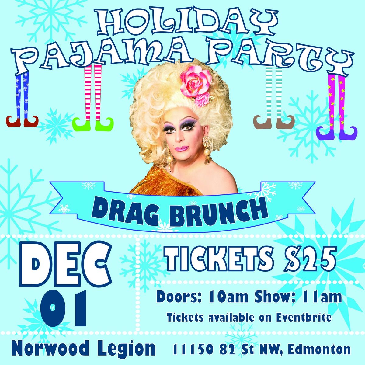 Norwood Legion presents Holiday Brunch and Drag show 