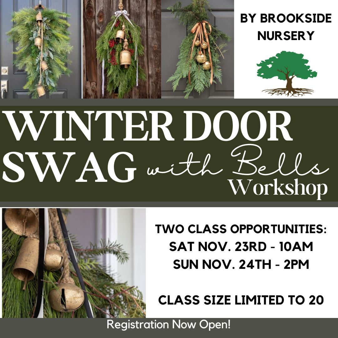 Door Swag with Bells Workshop