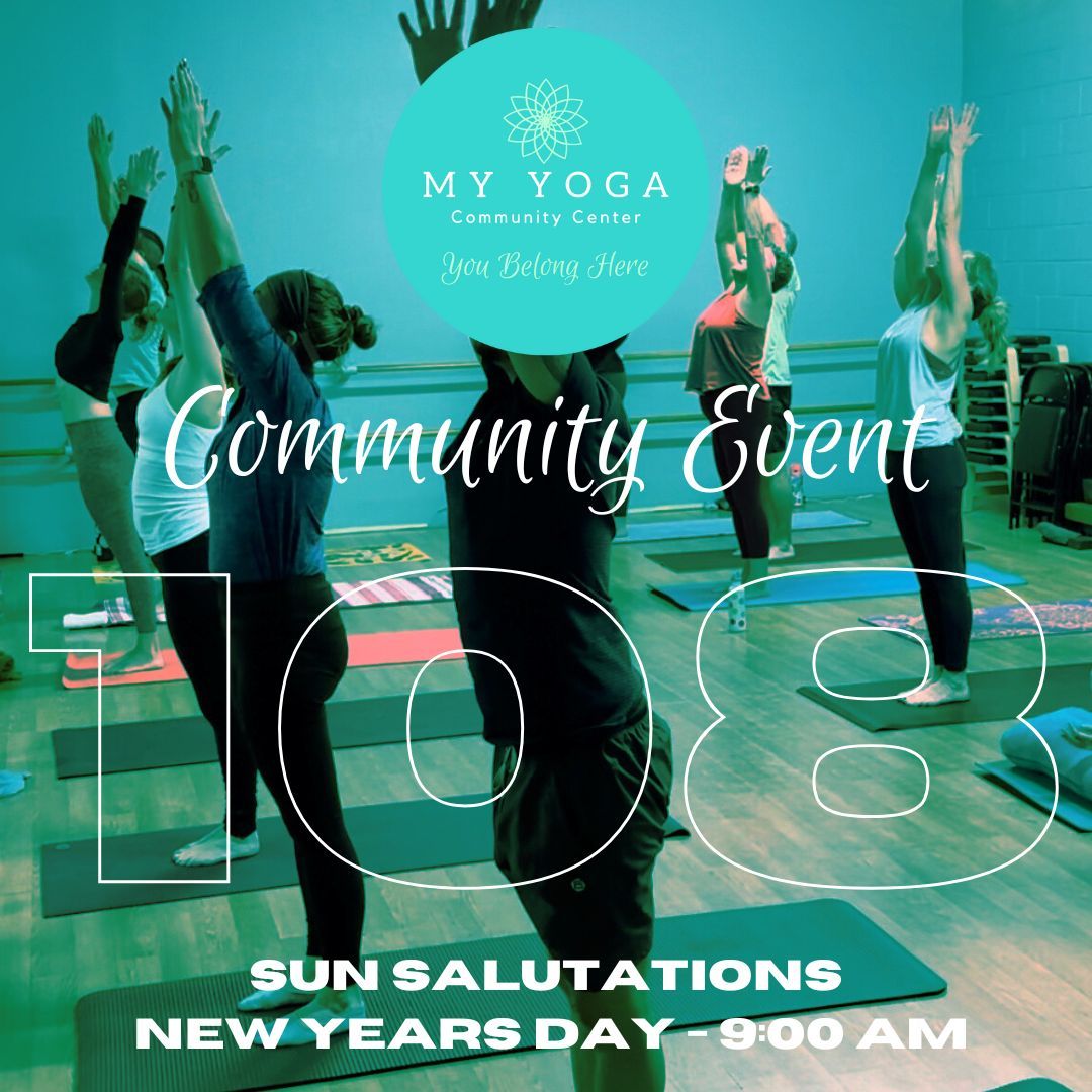 Community Event: 108 Sun Salutations for the New Year!