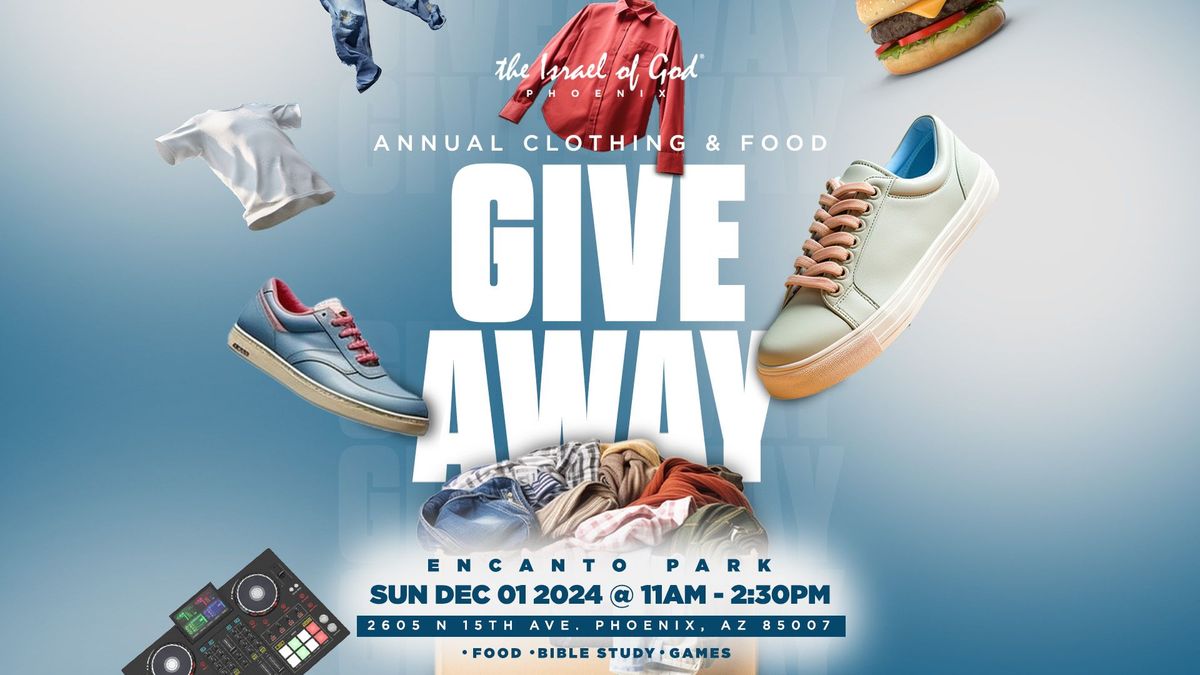 Annual Clothing & Food Give Away