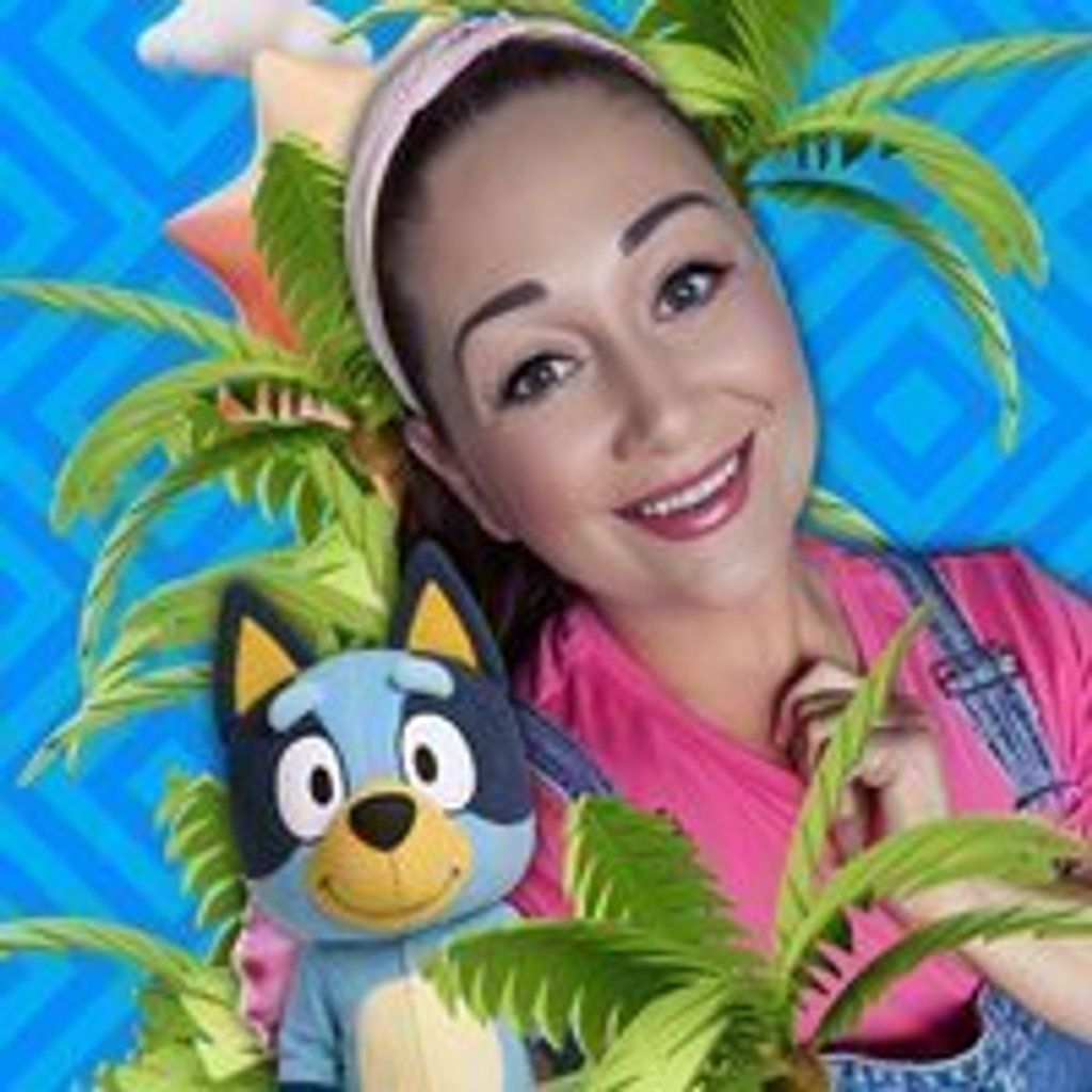 Miss Rachel Tribute & Bluey Mascot