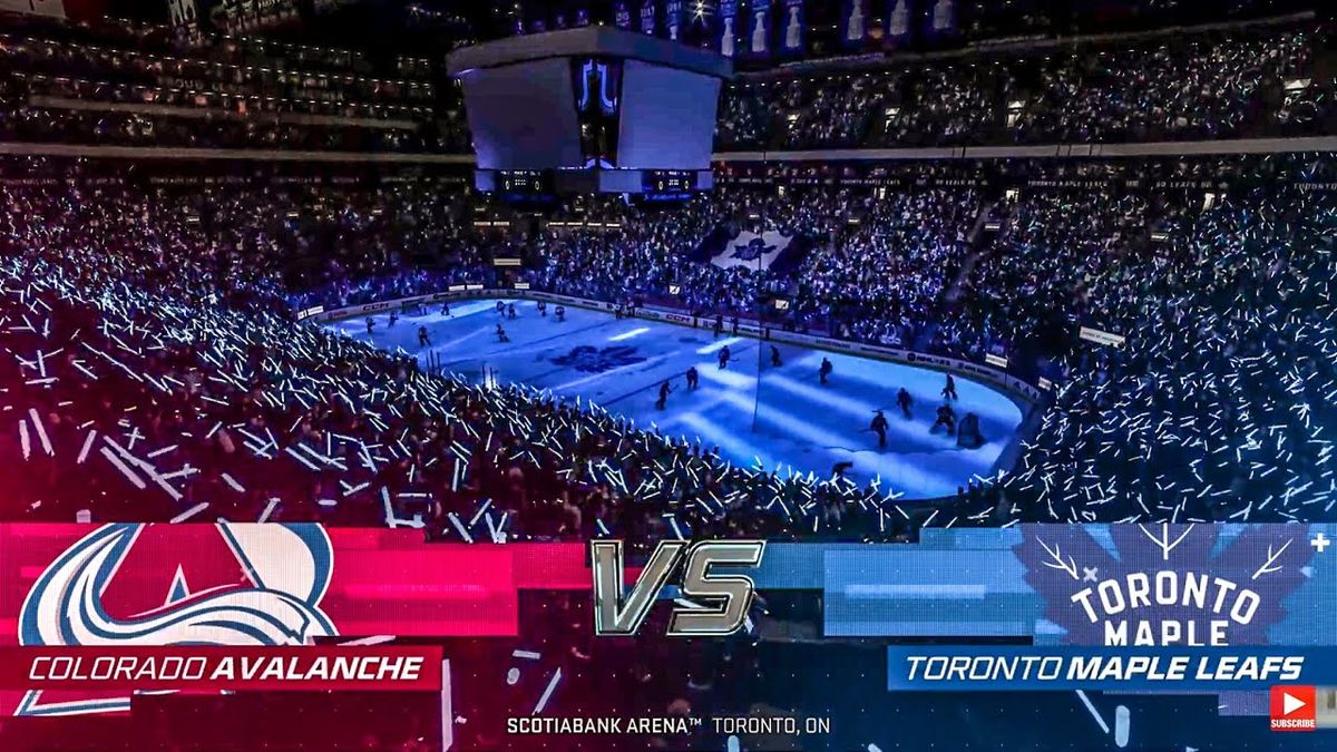 Colorado Avalanche at Toronto Maple Leafs at Scotiabank Arena