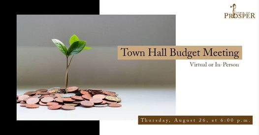 Town Hall Budget Meeting
