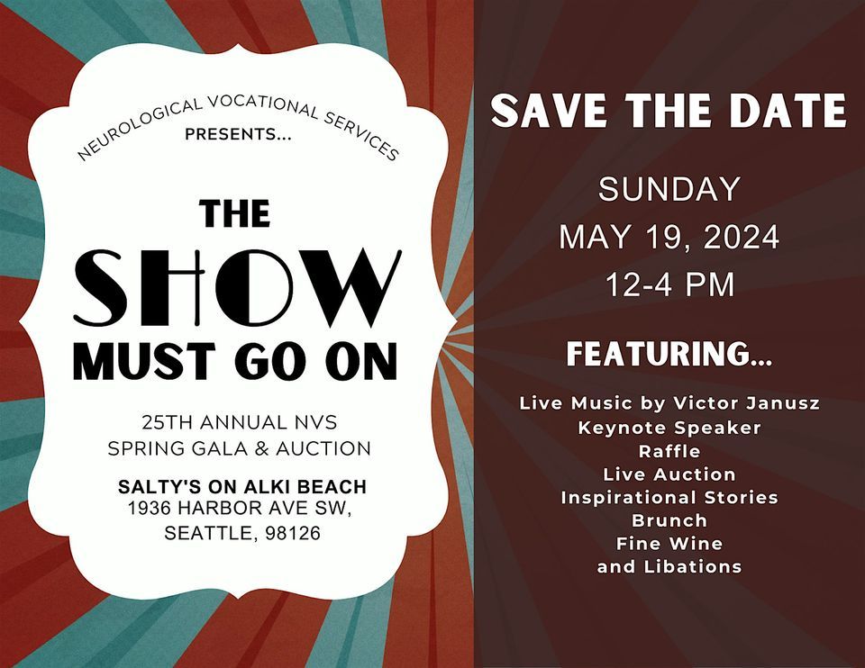 NVS Spring Gala 2024 "The Show Must go On" at Salty's on Alki