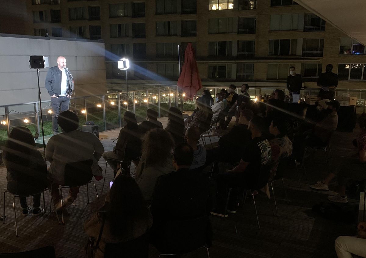 Crybaby Rooftop Comedy! Ryan Donahue (HBO, Kimmel) w\/ Pre-Show Happy Hour