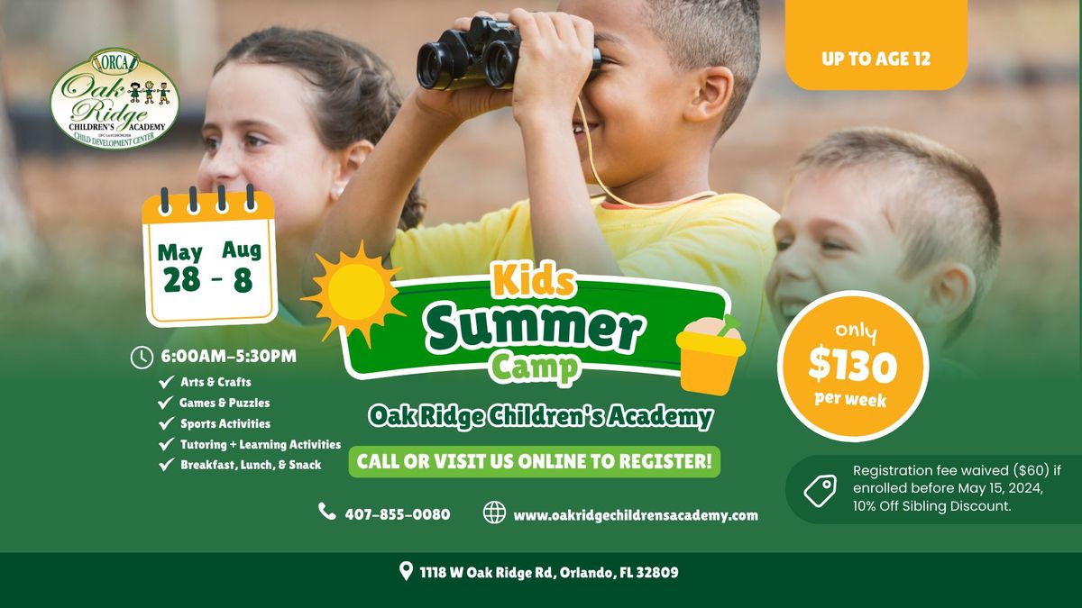 Orlando Kids Summer Camp