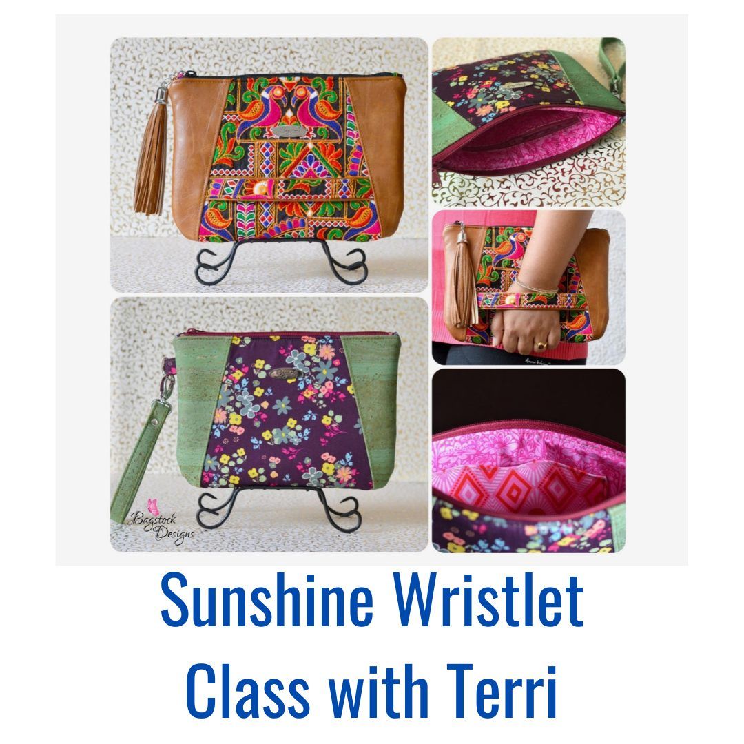 Sunshine Wristlet Class with Terri 