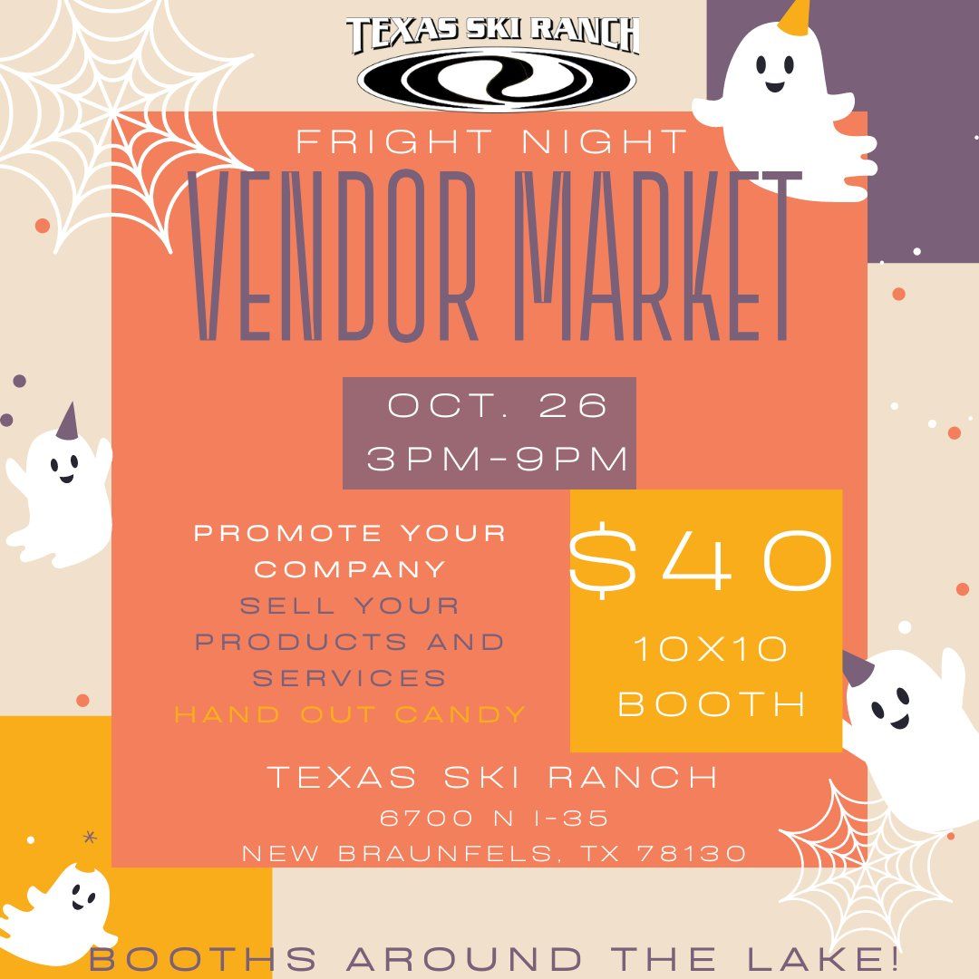 Fright Night - Trick or Treat Vendor Market