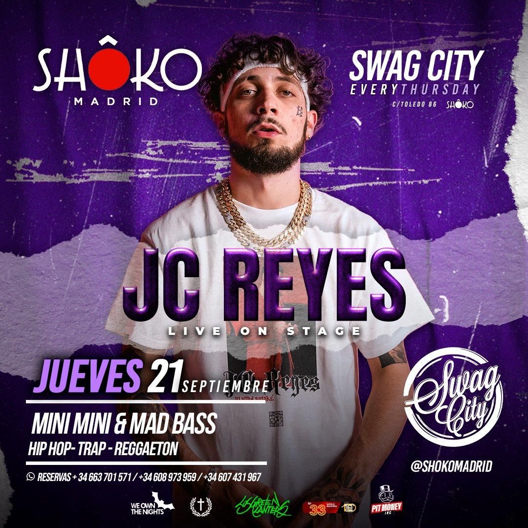 JC Reyes Madrid Tickets