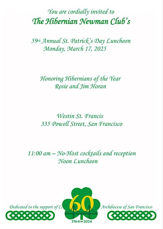 st patricks day 2025 events sf