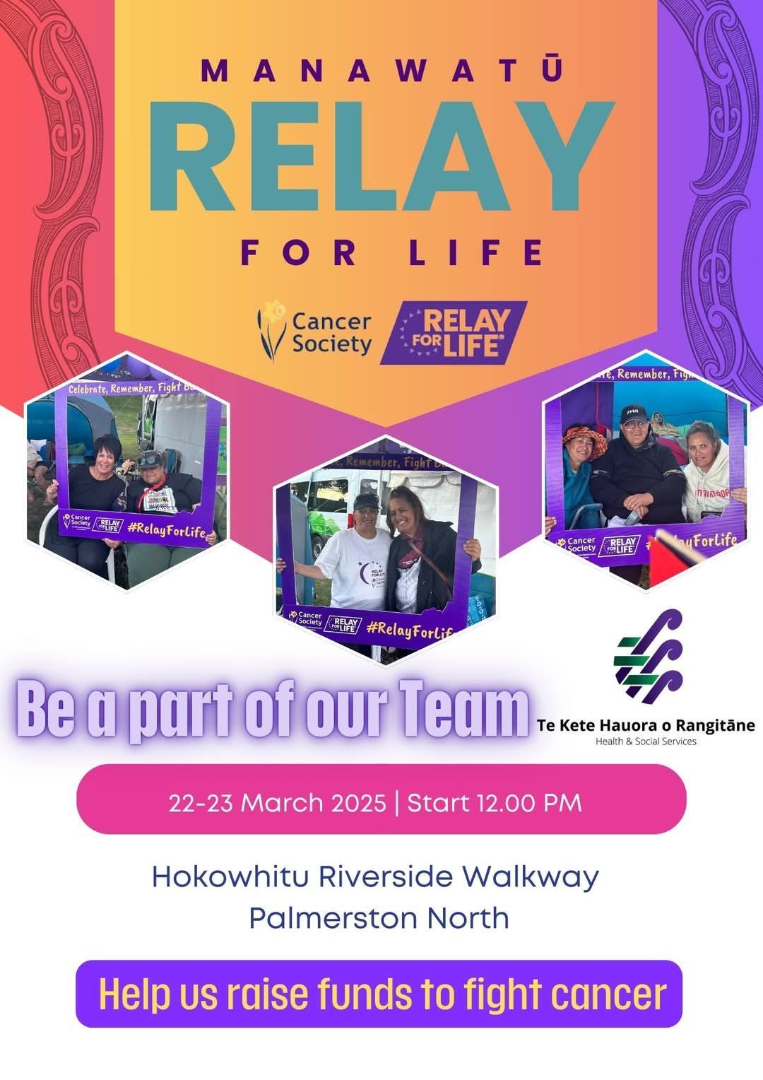 Te Kete Hauora - Relay for Life