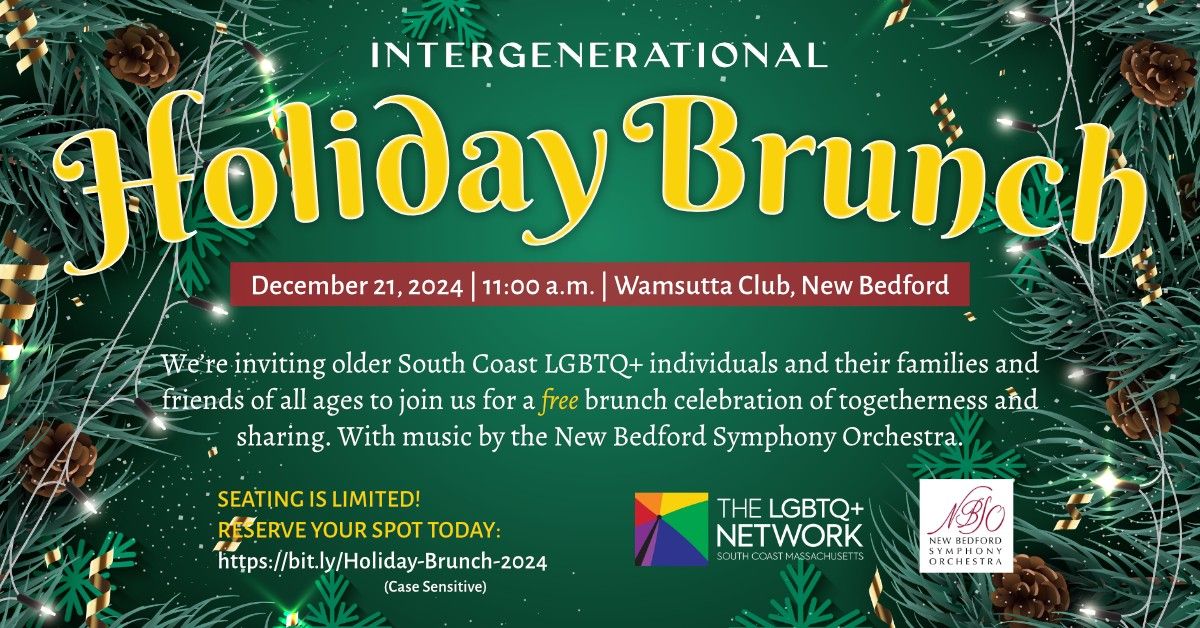 LGBTQ+ Intergenerational Holiday Brunch