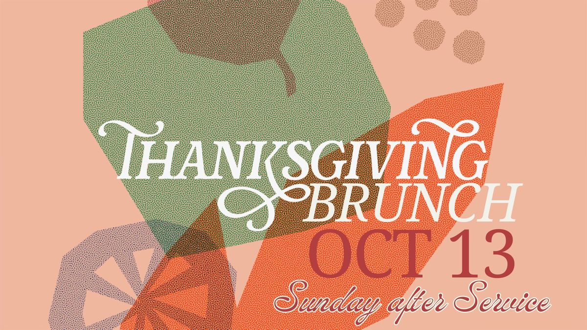 Thanksgiving Church Brunch