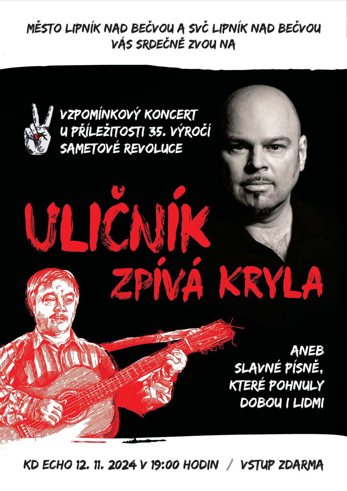 Koncert: Uli\u010dn\u00edk zp\u00edv\u00e1 Kryla 