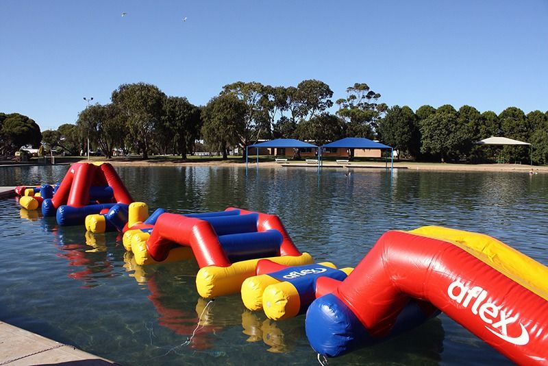 Inflatable Obstacle Course  |  Millicent Swimming Lake