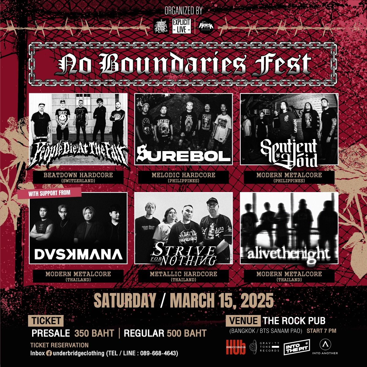 NO BOUNDARIES FEST