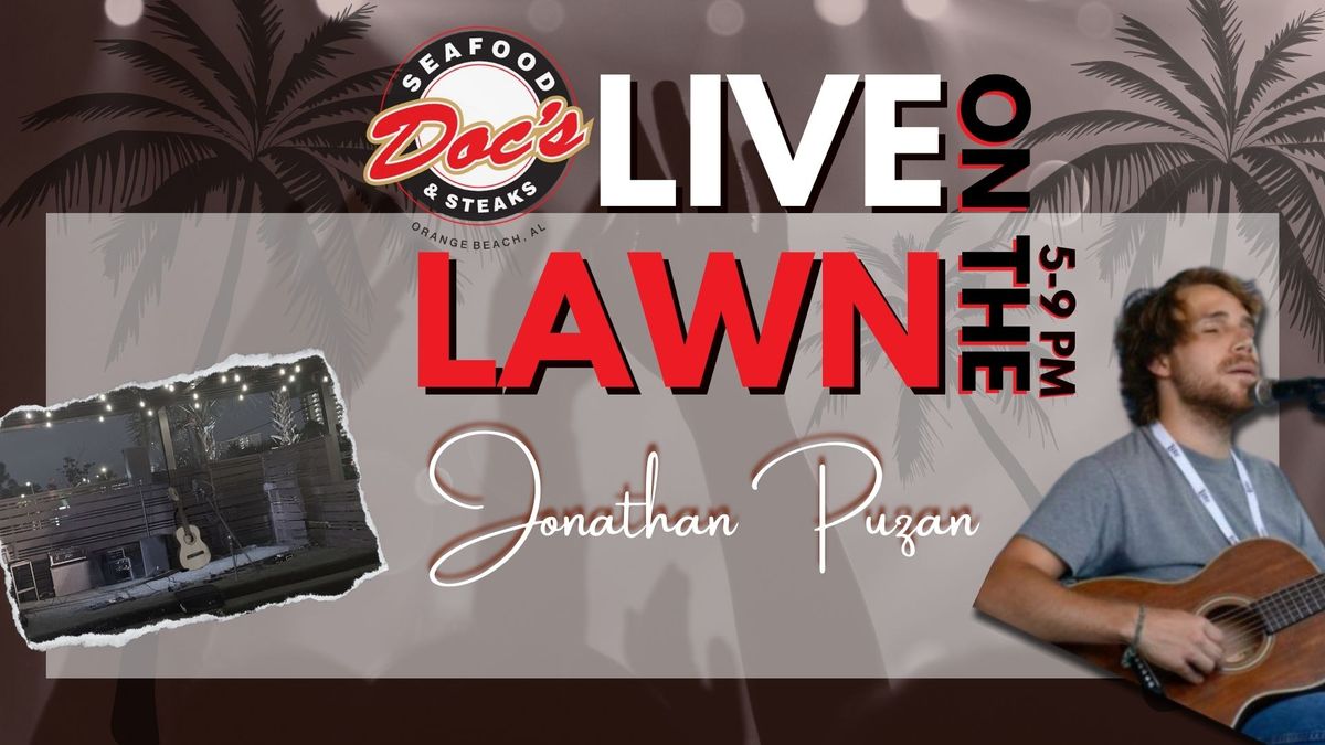 Live on the Lawn with Jonathan Puzan