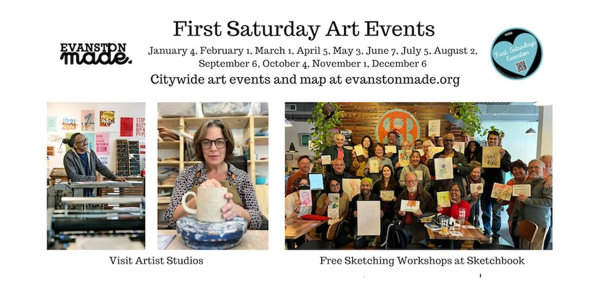 First Saturday Evanston Art Events