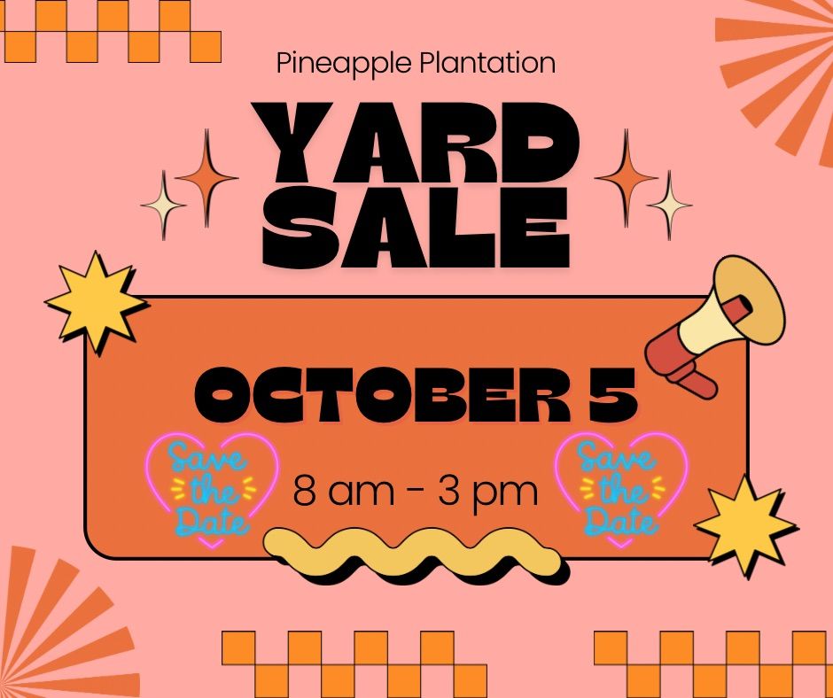 Windemere + The Pines Community Yard Sale