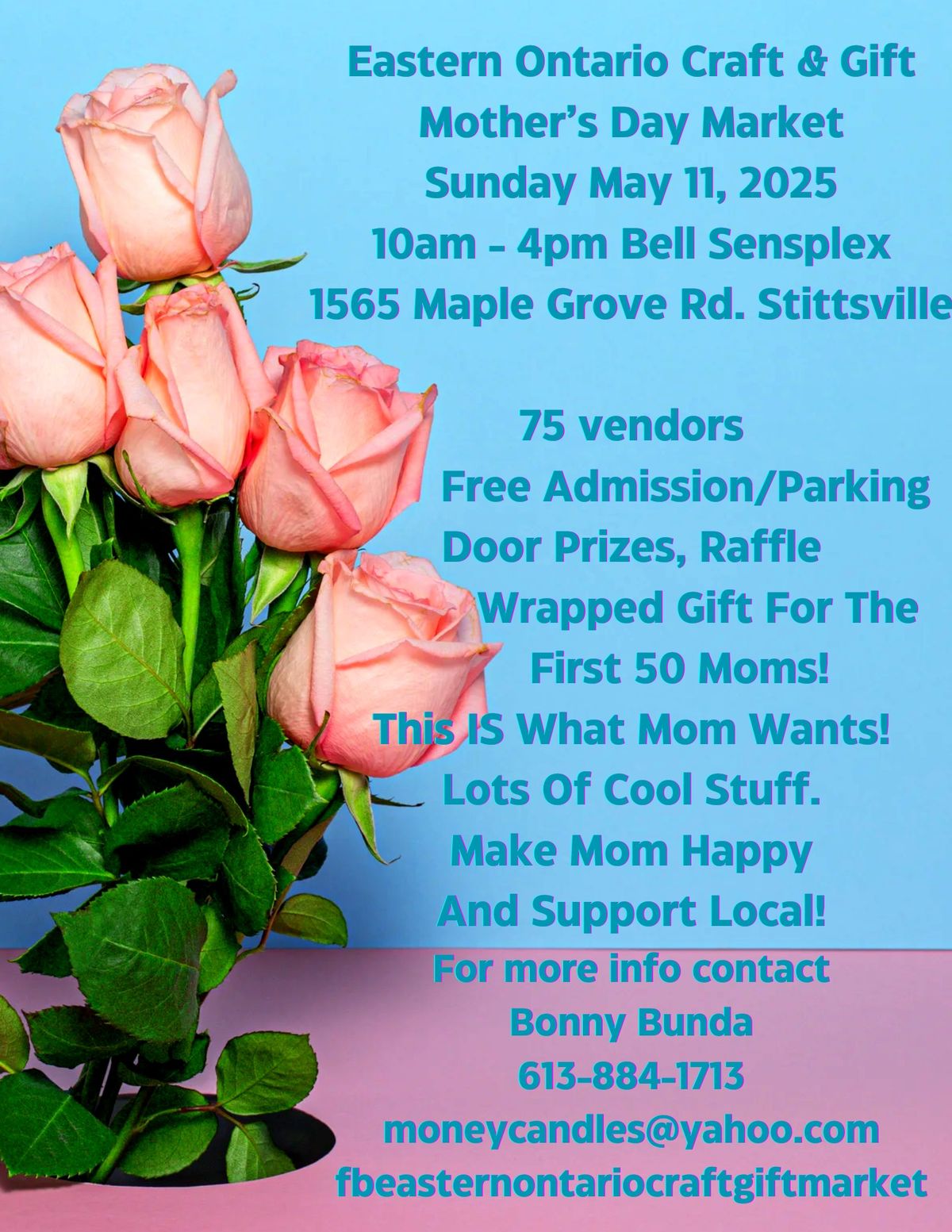 Eastern Ontario Craft & Gift Mother's Day Market