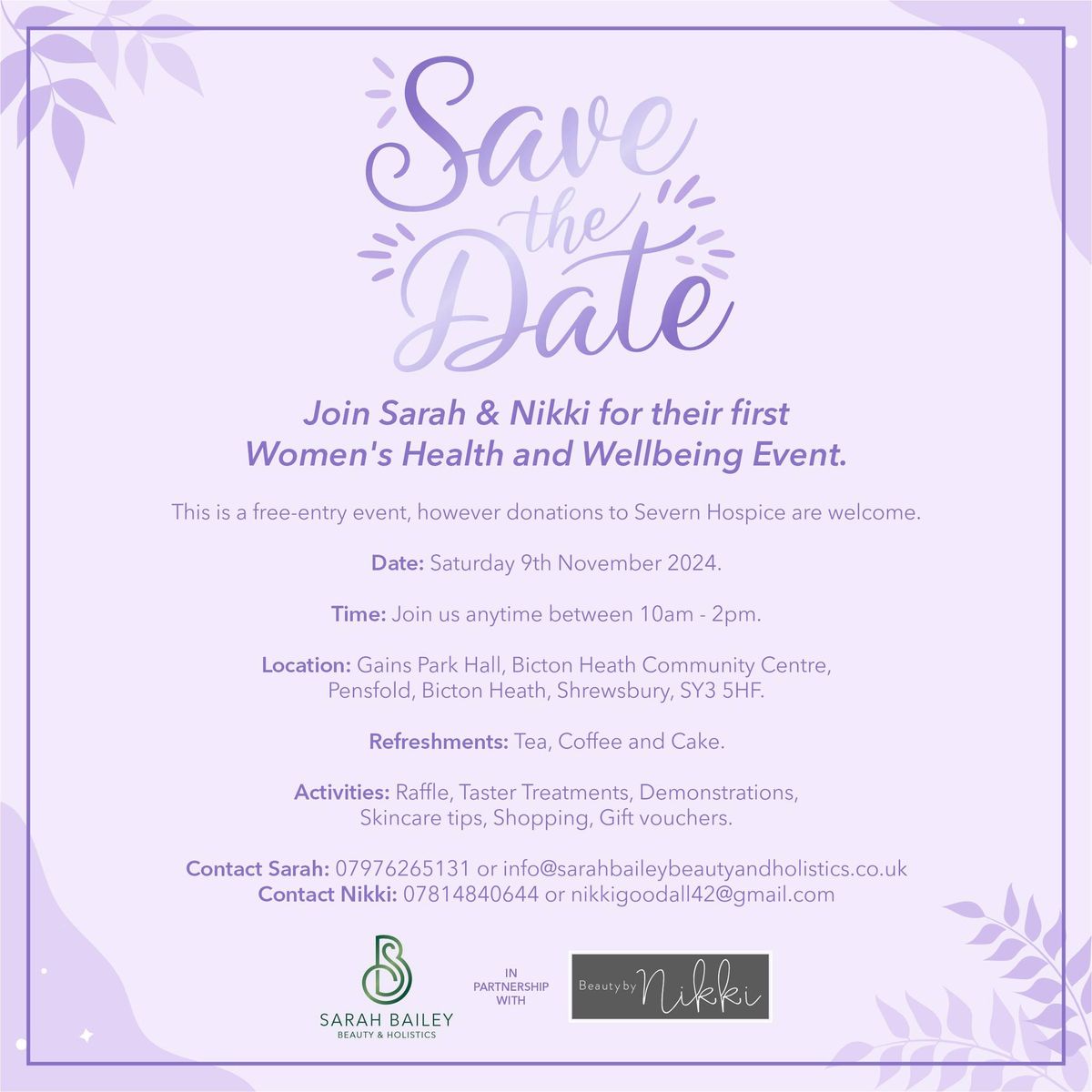 Women\u2019s Health & Well-being Event