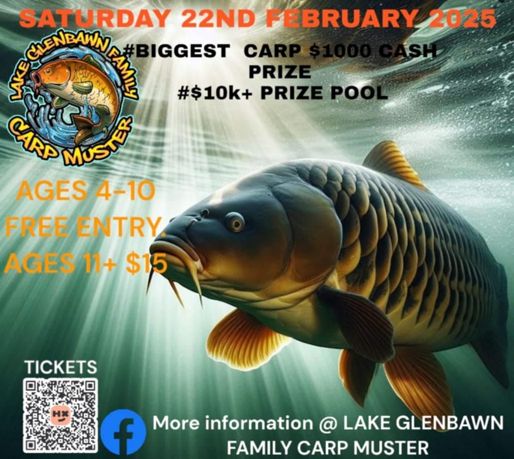 2025 Lake Glenbawn Family Carp Muster event page