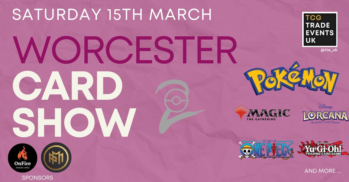 Worcester Card Show - March 2025