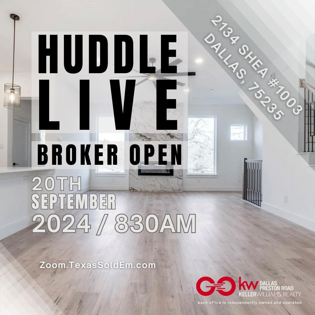 Huddle LIVE - 2134 Shea #1003