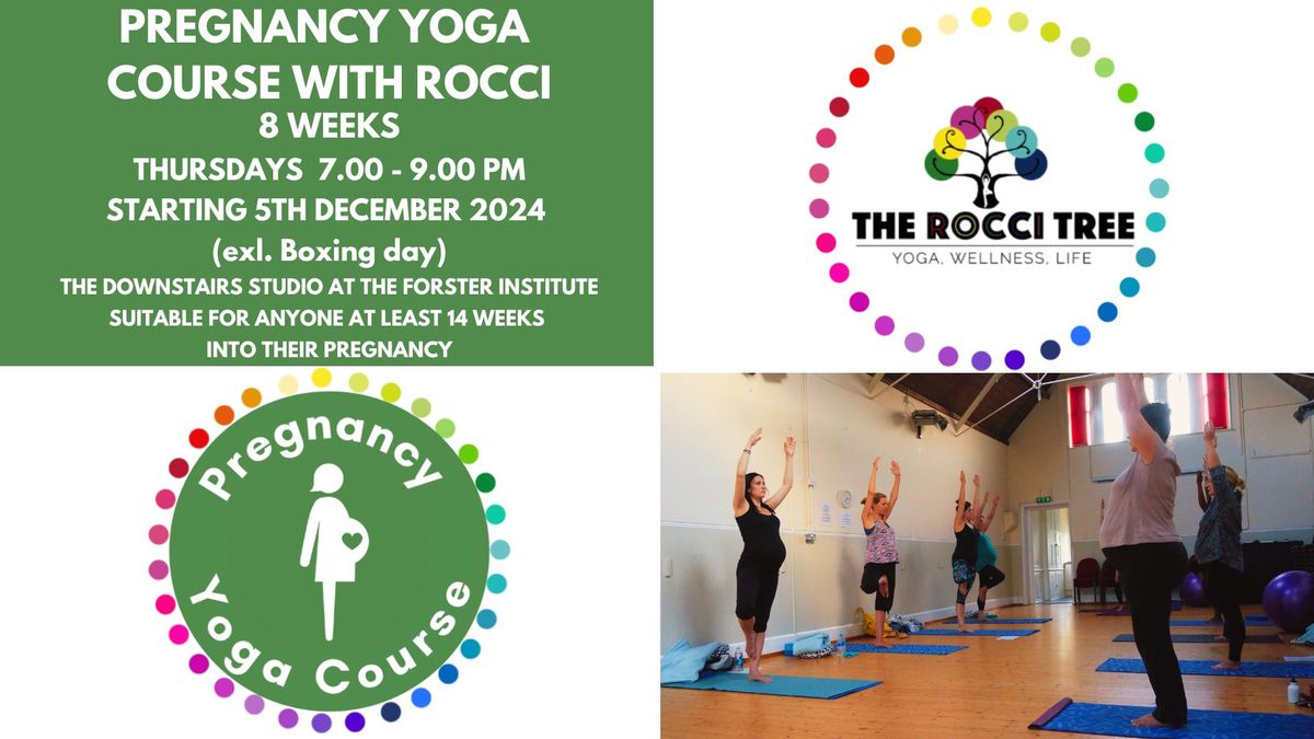 Pregnancy Yoga Course with Rocci - 8 weeks