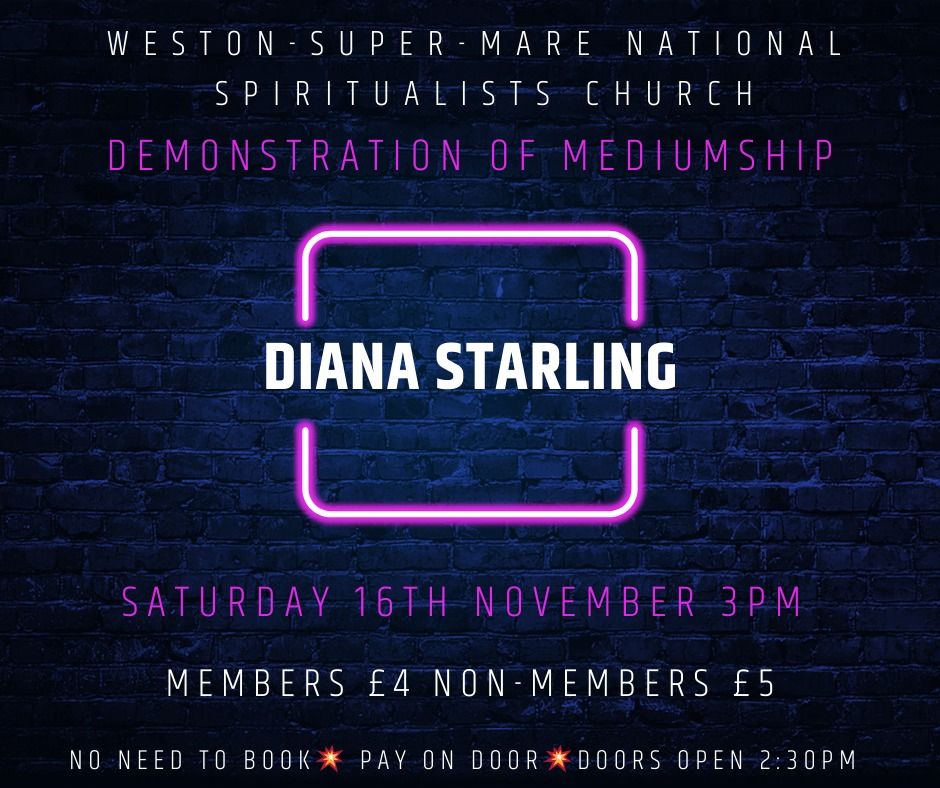 Demonstration of Mediumship with Diana Starling