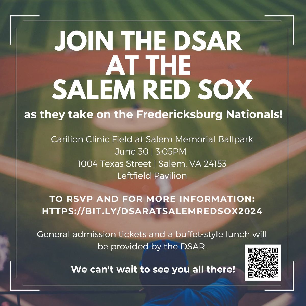 \u26beDSAR at the Salem Red Sox\u26be