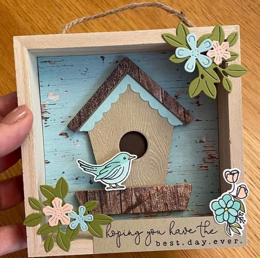 Country Birdhouse Home Decor and Card Class