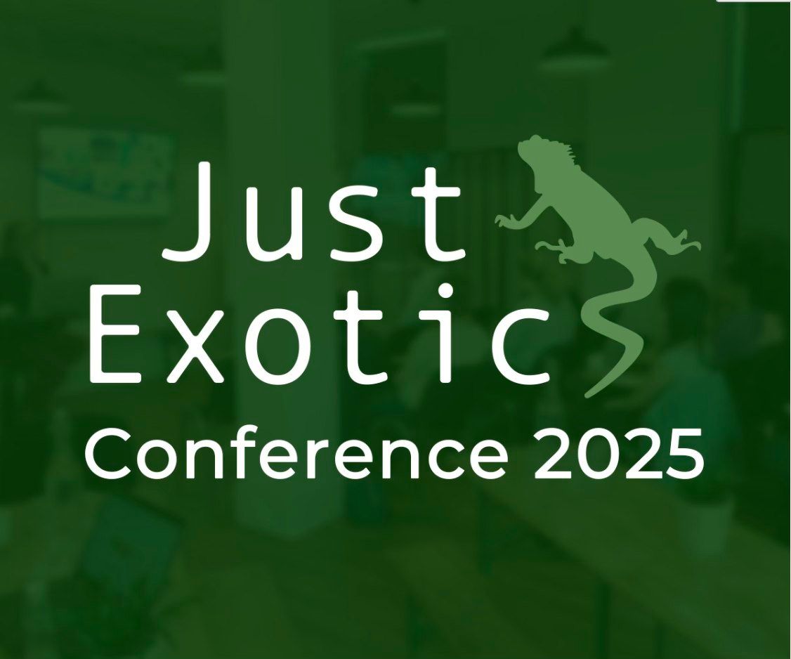 Just Exotics Conference, 5th-6th April 2025