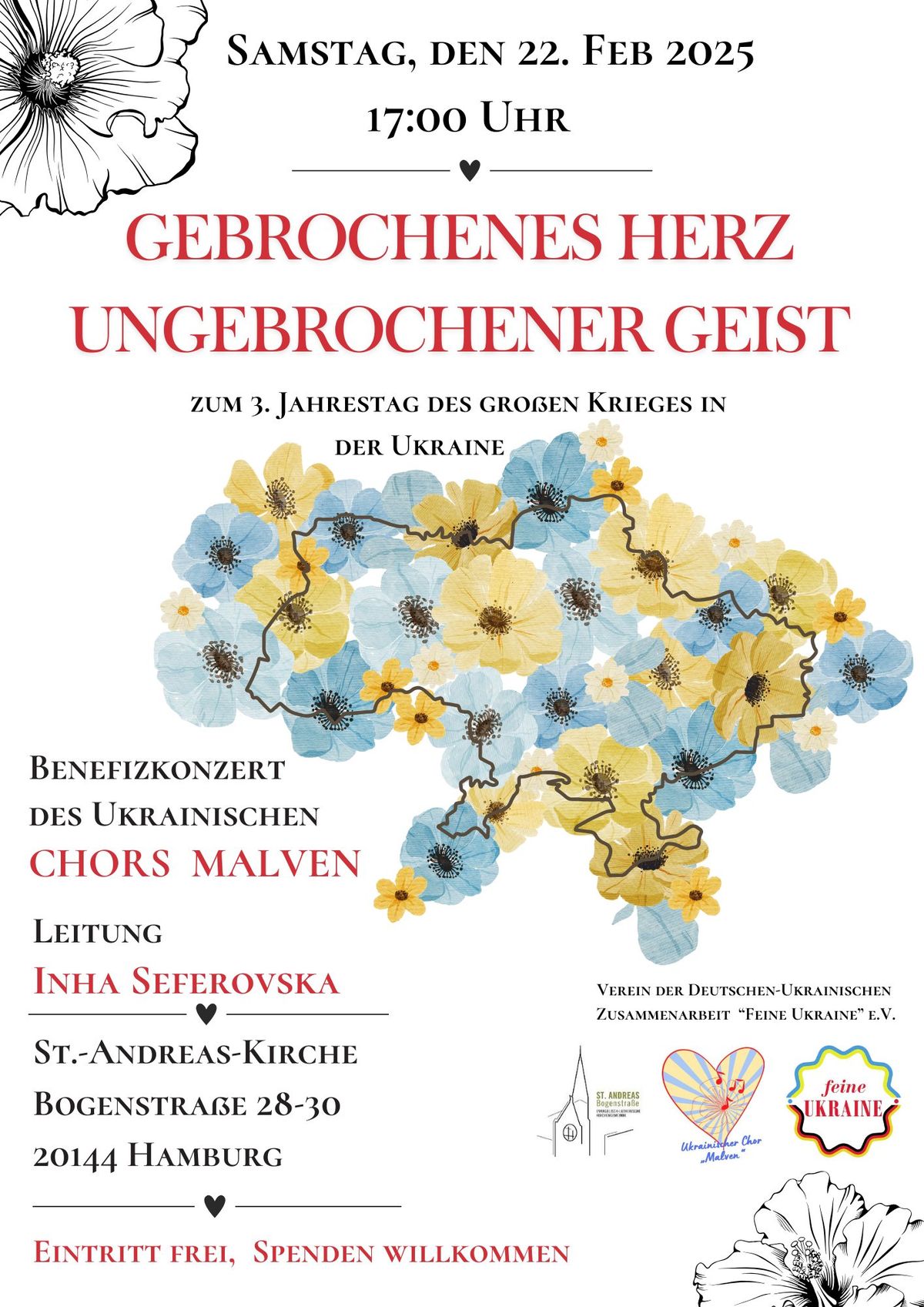 Gebrochenes Herz. Ungebrochener Geist.